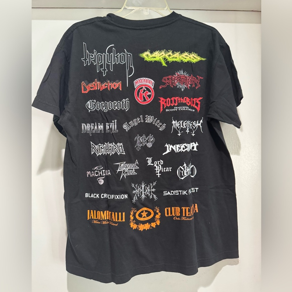 Jalometalli metal festival shirt rare
